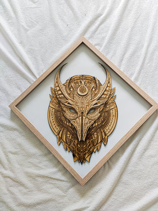 Masque en bois