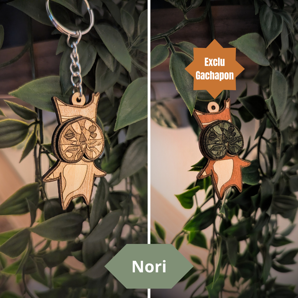 Porte-clés esprit de la forêt