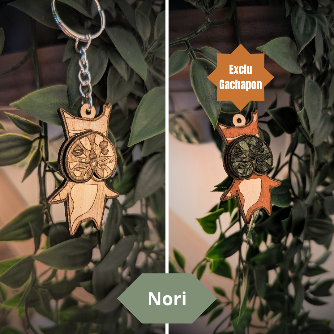 Porte-clés esprit de la forêt